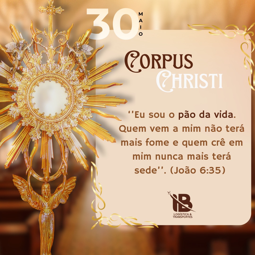 30 de Maio Corpus Christi 